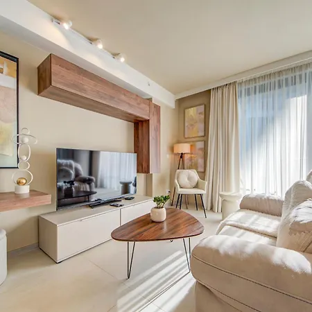 Official Mercury 1br With Rooftop Pool Access & Terrace By 360 Estates * Saint Julian's