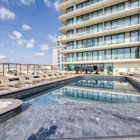 Appartement Official Mercury 1br With Rooftop Pool Access & Terrace By 360 Estates San Ġiljan