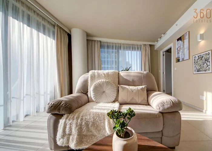 Lejlighed Official Mercury 1br With Rooftop Pool Access & Terrace By 360 Estates *