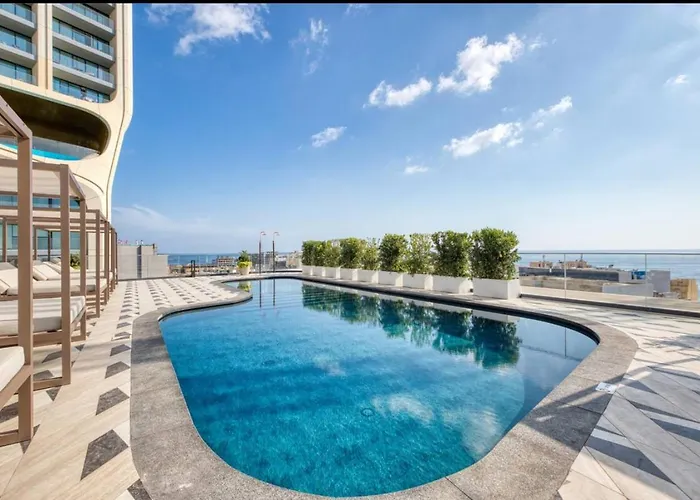Lejlighed Official Mercury 1br With Rooftop Pool Access & Terrace By 360 Estates Saint Julian's
